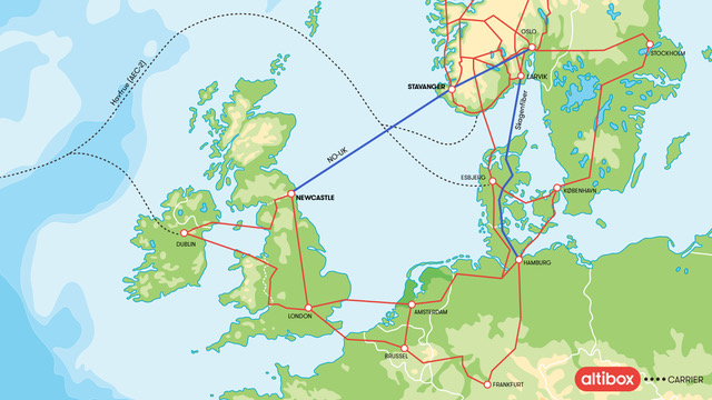 AIB Carrier gir bedre nettforbindelse mellom Norge og Europa