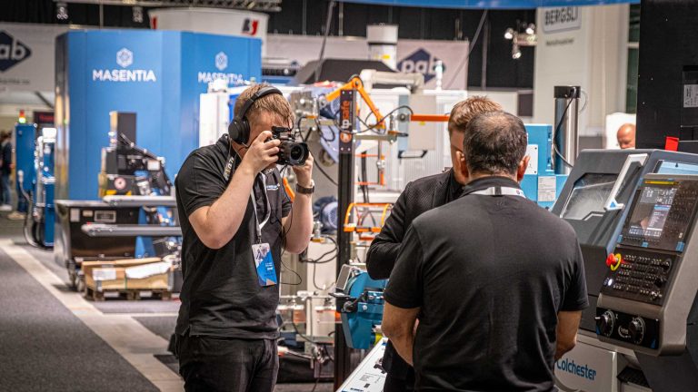 Fotograf på SMART industri 2025